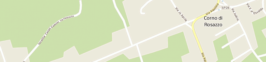 Mappa della impresa trendychairs srl uninominale a CORNO DI ROSAZZO