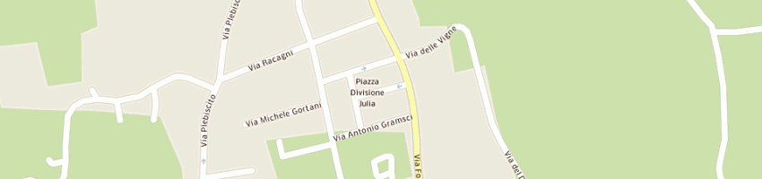Mappa della impresa visintini doriano e sergio (snc) a CORNO DI ROSAZZO