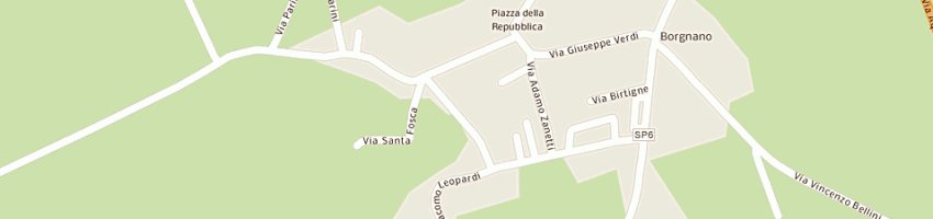 Mappa della impresa brumat bruno e c a CORMONS