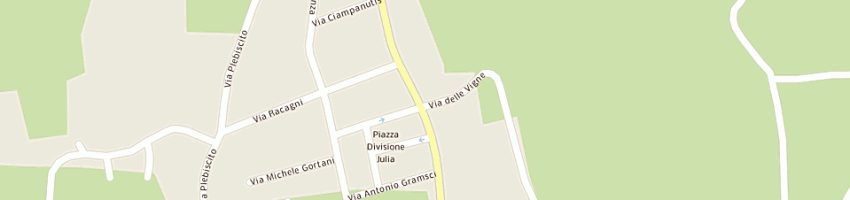 Mappa della impresa servizi aziendali sas di marco zamo' e c a CORNO DI ROSAZZO