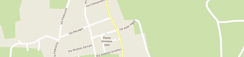 Mappa della impresa zamoto a CORNO DI ROSAZZO