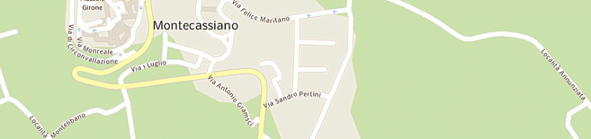 Mappa della impresa data inforg srl a MONTECASSIANO