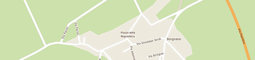 Mappa della impresa associazione giallo oro a CORMONS