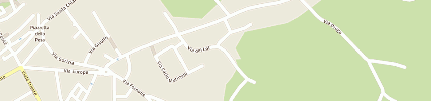 Mappa della impresa fagotto adriano a CIVIDALE DEL FRIULI