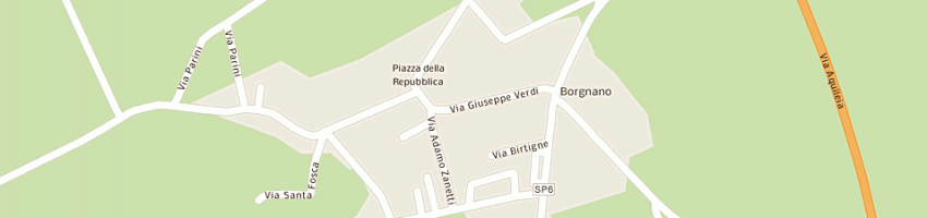 Mappa della impresa paviot a CORMONS