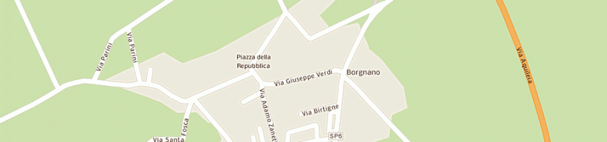 Mappa della impresa battistutta gianni e medeot walter a CORMONS