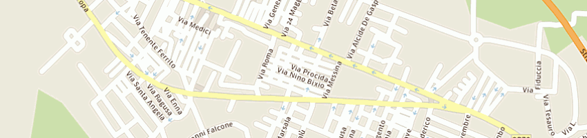Mappa della impresa rizzo ester a VILLABATE