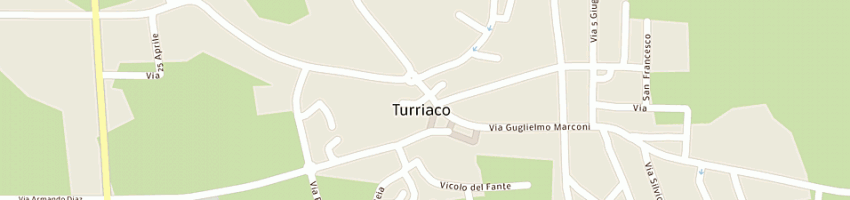 Mappa della impresa giordani alberto a TURRIACO