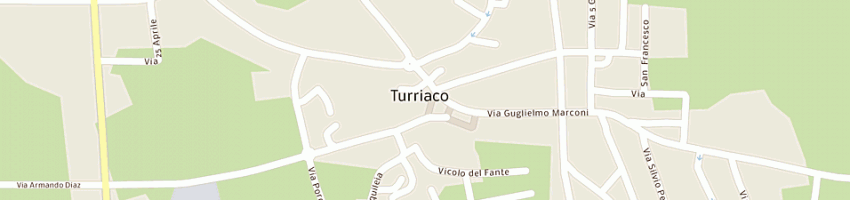 Mappa della impresa poste italiane spa a TURRIACO