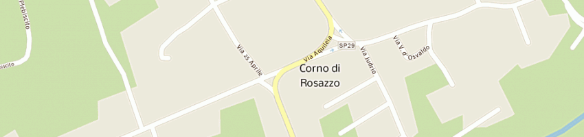 Mappa della impresa nadalutti srl a CORNO DI ROSAZZO