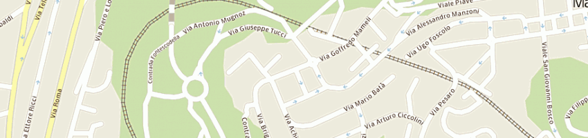 Mappa della impresa cammertoni maurizio a MACERATA