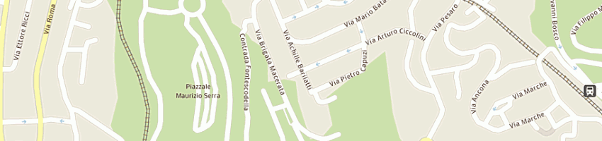 Mappa della impresa morresi duilio a MACERATA