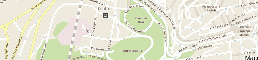 Mappa della impresa sphaera srl a MACERATA
