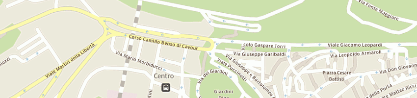 Mappa della impresa plurale di ma e chidi cussini chiara e c sas a MACERATA