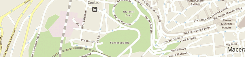Mappa della impresa med 2 rad - srl a MACERATA