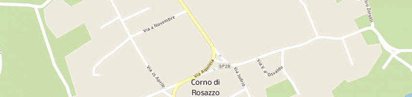 Mappa della impresa dieffeimpianti di furlan davide e biancuzzi ezio snc a CORNO DI ROSAZZO