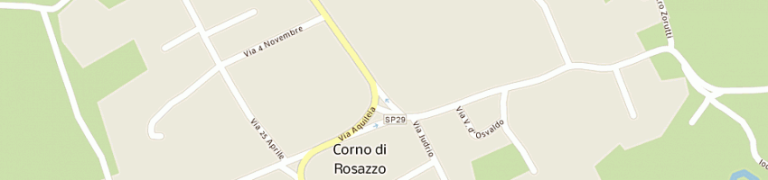 Mappa della impresa fantin oreste di ee c sas a CORNO DI ROSAZZO