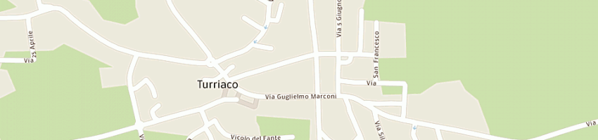 Mappa della impresa carpenteria meccanica a TURRIACO
