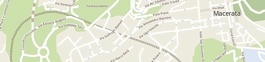 Mappa della impresa la rapida servizi soc coop a MACERATA
