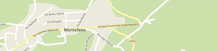 Mappa della impresa meiko di moretti e c sdf a RECANATI