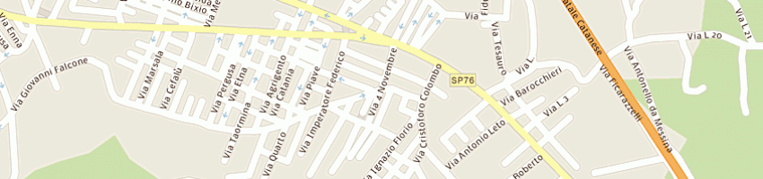 Mappa della impresa giannone pietro a VILLABATE