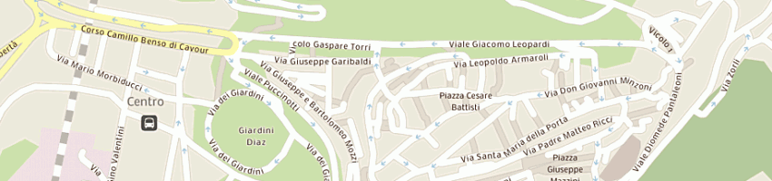 Mappa della impresa zelat snc di zecchini simone e c a MACERATA