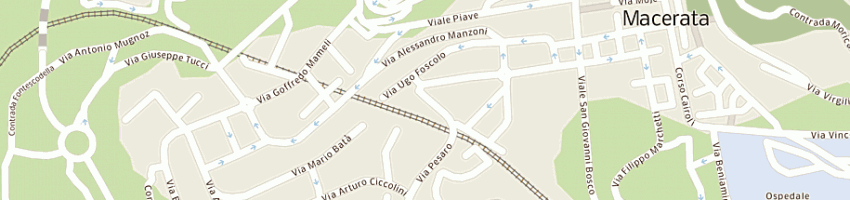 Mappa della impresa ordine avvocati e procuratori a MACERATA