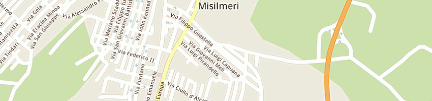 Mappa della impresa amodeo giampiero a MISILMERI