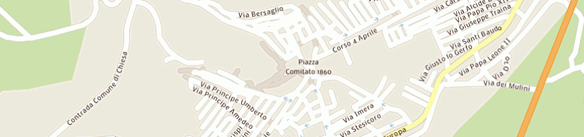Mappa della impresa mannoia giuseppe a MISILMERI