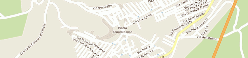 Mappa della impresa municipio a MISILMERI