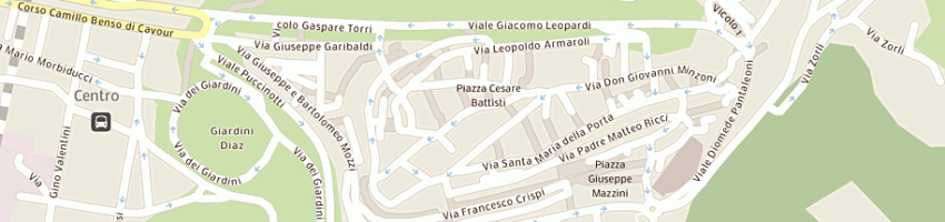 Mappa della impresa v a n i t a' di bellini patrizia a MACERATA