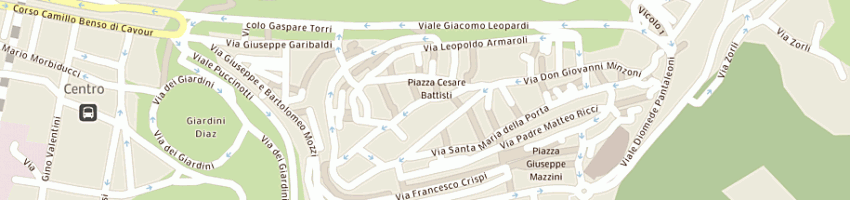 Mappa della impresa scheggia claudio a MACERATA