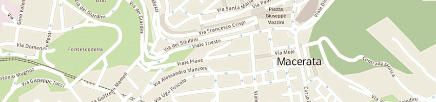 Mappa della impresa suore san giuseppe a MACERATA