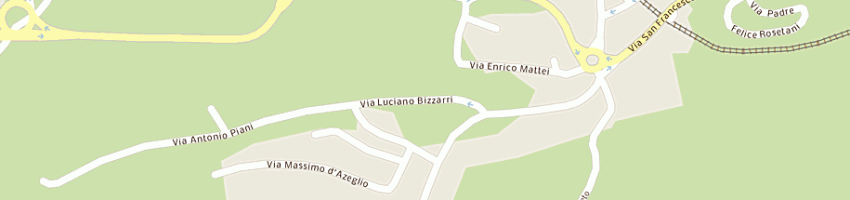 Mappa della impresa martone maurizio a MACERATA