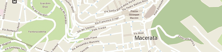 Mappa della impresa del savio maria grazia a MACERATA