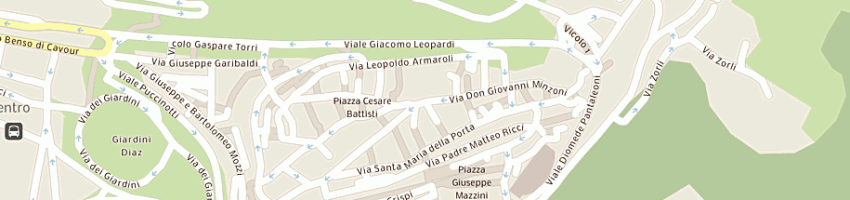 Mappa della impresa assicurazioni d'italia (le) a MACERATA