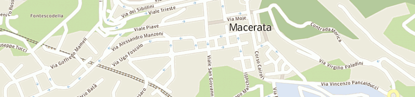 Mappa della impresa ipa srl a MACERATA