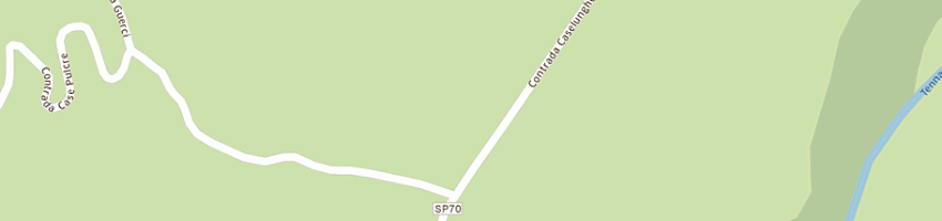 Mappa della impresa valeriani gianfranco a PENNA SAN GIOVANNI