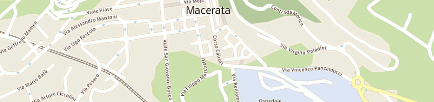 Mappa della impresa multivision srl a MACERATA
