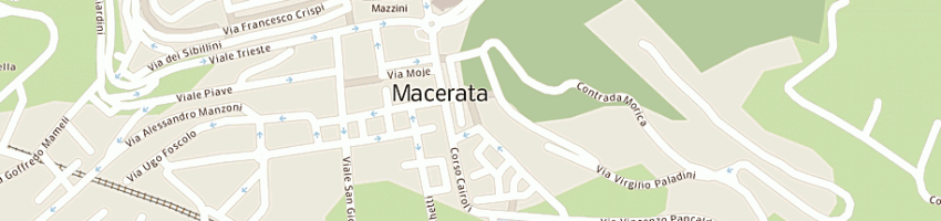 Mappa della impresa bartolini anna maria e sileoni roberta snc a MACERATA