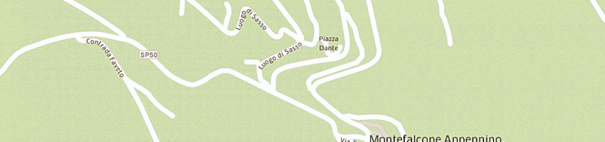 Mappa della impresa studio baldoncini luisa e mancini emanuela sas a MONTEFALCONE APPENNINO