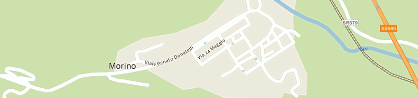 Mappa della impresa d'amico daniela a MORINO