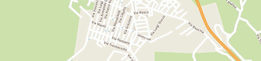 Mappa della impresa giuffrida rosolino a BOLOGNETTA