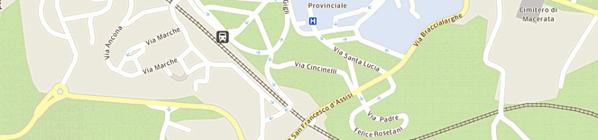 Mappa della impresa cooperativa nuova macerata arl a MACERATA