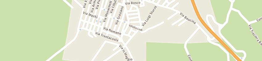 Mappa della impresa lo bue rosario a BOLOGNETTA
