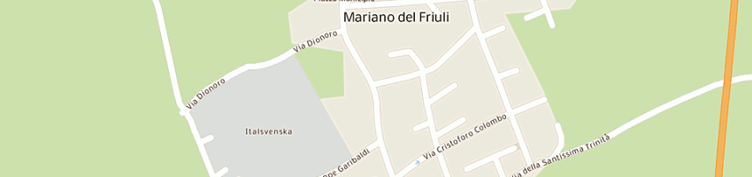 Mappa della impresa mca arredamenti il rustico a MARIANO DEL FRIULI