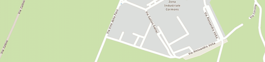 Mappa della impresa sturi godeas mario a CORMONS