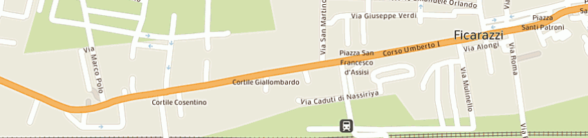 Mappa della impresa militello paolo a FICARAZZI