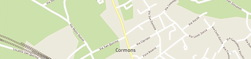 Mappa della impresa atlas intrad srl a CORMONS