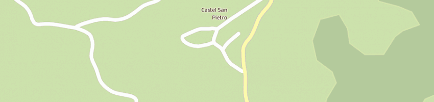 Mappa della impresa albergo ristorante belvedere a PALMIANO